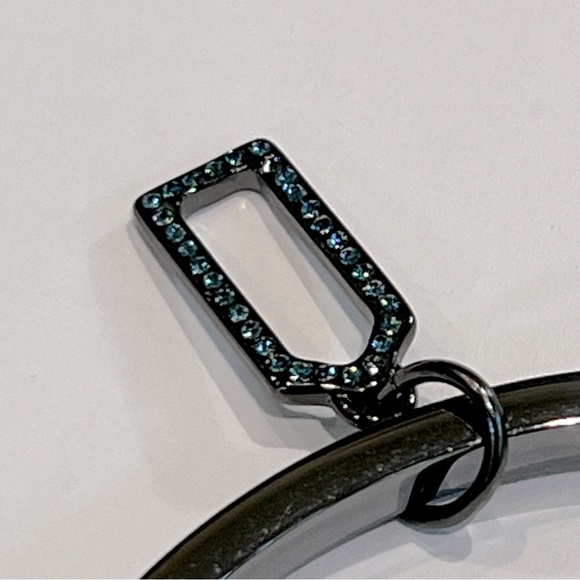 NWT Coach Pave Bangle (Black/Navy) - Picture 7 of 10